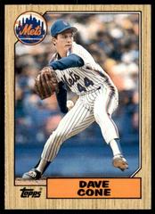Dave Cone Baseball Cards 1987 Topps Traded Tiffany Prices