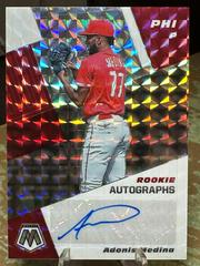 Adonis Medina #RAM-AM Baseball Cards 2021 Panini Mosaic Rookie Autographs Prices