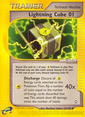 Lightning Cube 01 Pokemon Aquapolis Prices