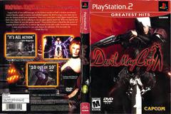 Slip Cover Scan By Canadian Brick Cafe | Devil May Cry [Greatest Hits] Playstation 2