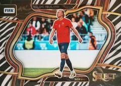 Erling Haaland [Zebra] #235 Soccer Cards 2022 Panini Select FIFA Prices
