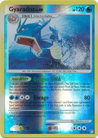 Gyarados [Reverse Holo] #26 Pokemon Mysterious Treasures