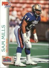 Sam Mills Football Cards 1992 Pro Set Prices