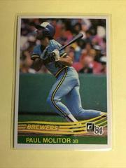 Paul Molitor #107 Baseball Cards 1984 Donruss Prices