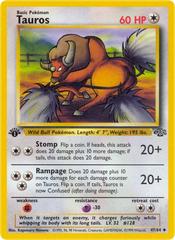 Tauros [1st Edition] #47 Pokemon Jungle Prices