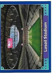 Lusail Stadium [Blue Border] Soccer Cards 2022 Panini World Cup Qatar Stickers Prices