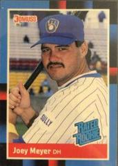 Joey Meyer #36 Baseball Cards 1988 Donruss Prices