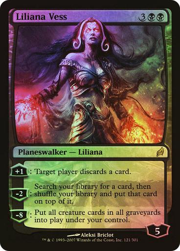 Liliana Vess [Foil] #121 Magic Lorwyn