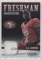 A.J. Jenkins [Longevity Rookie Materials] #224 Football Cards 2012 Panini Rookies & Stars Prices