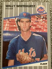 Wally Whitehurst Baseball Cards 1989 Fleer Update Prices