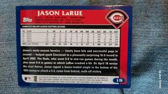 Back  | Jason LaRue Baseball Cards 2003 Topps