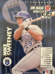 Minke Sweeney Baseball Cards 2001 MLB Showdown Prices