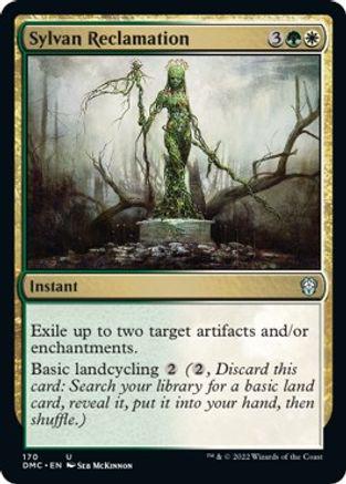 Sylvan Reclamation #170 Magic Dominaria United Commander