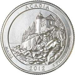 2012 S [SILVER ACADIA PROOF] Coins America the Beautiful Quarter Prices