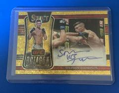 Stephen Thompson [Gold Disco] Ufc Cards 2022 Panini Select UFC Octagon Action Signatures Prices