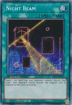 Night Beam SBC1-ENF14 YuGiOh Speed Duel: Streets of Battle City