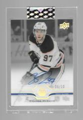 Connor McDavid [High Gloss] #CC-CM Hockey Cards 2020 Upper Deck Clear Cut Autographs Prices