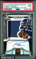 Russell Wilson [Jersey Autograph Silver] #280 Football Cards 2012 Panini Crown Royale Prices
