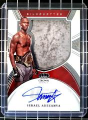 Israel Adesanya Ufc Cards 2022 Panini Chronicles UFC Silhouettes Autographs Prices