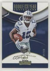 Michael Gallup [Gold] Football Cards 2018 Panini Contenders Rookie of the Year Prices