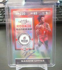 Nassir Little [Autograph] #101 Basketball Cards 2019 Panini Contenders Optic Prices
