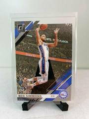 Ben Simmons #33 Basketball Cards 2019 Panini Clearly Donruss Prices