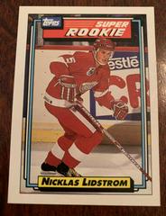 Nicklas Lidstrom #9 Hockey Cards 1992 Topps Prices
