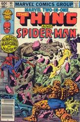 Marvel Two-in-One [Newsstand] #90 (1982) Comic Books Marvel Two-In-One Prices