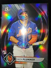 Nick Plummer #72 Baseball Cards 2022 Bowman Platinum Prices