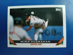 Mike Flanagan  [Orioles] Basketball Cards 1993 Topps Prices