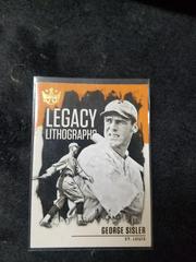 George Sisler Baseball Cards 2021 Panini Diamond Kings Legacy Lithographs Prices