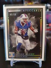 LeSean McCoy [Silver] #6 Football Cards 2019 Panini Impeccable Prices