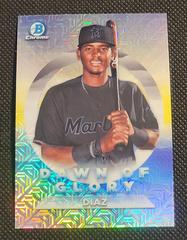 Lewin Diaz [Mega Box Mojo] Baseball Cards 2020 Bowman Chrome Dawn of Glory Prices