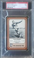 Steve Van Buren Football Cards 1975 Fleer Hall of Fame Prices