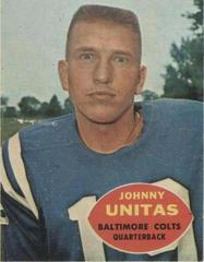 Johnny Unitas #1 Football Cards 1960 Topps Prices