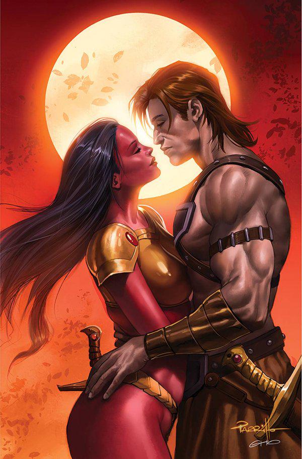 Dejah Thoris vs. John Carter of Mars [Parrillo Virgin] #4 (2021) Comic Books Dejah Thoris vs. John Carter of Mars