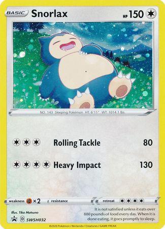 Snorlax #SWSH032 Pokemon Promo