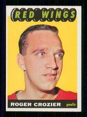 Roger Crozier Hockey Cards 1965 Topps Prices