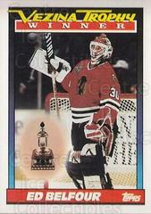 Ed Belfour #519 Hockey Cards 1991 Topps Prices