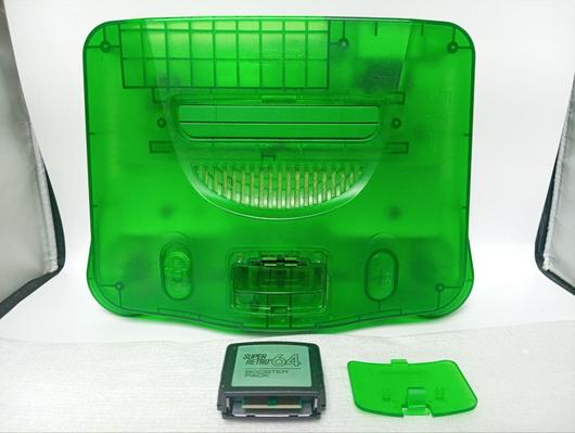 Funtastic Jungle Green Nintendo 64 System photo