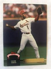Ozzie Smith [Members Only Stolen Base Rec.] Baseball Cards 1992 Stadium Club Members Only Prices