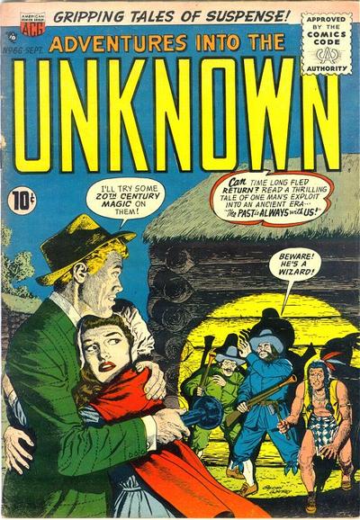 Adventures into the Unknown #66 (1955) Comic Books Adventures into the Unknown