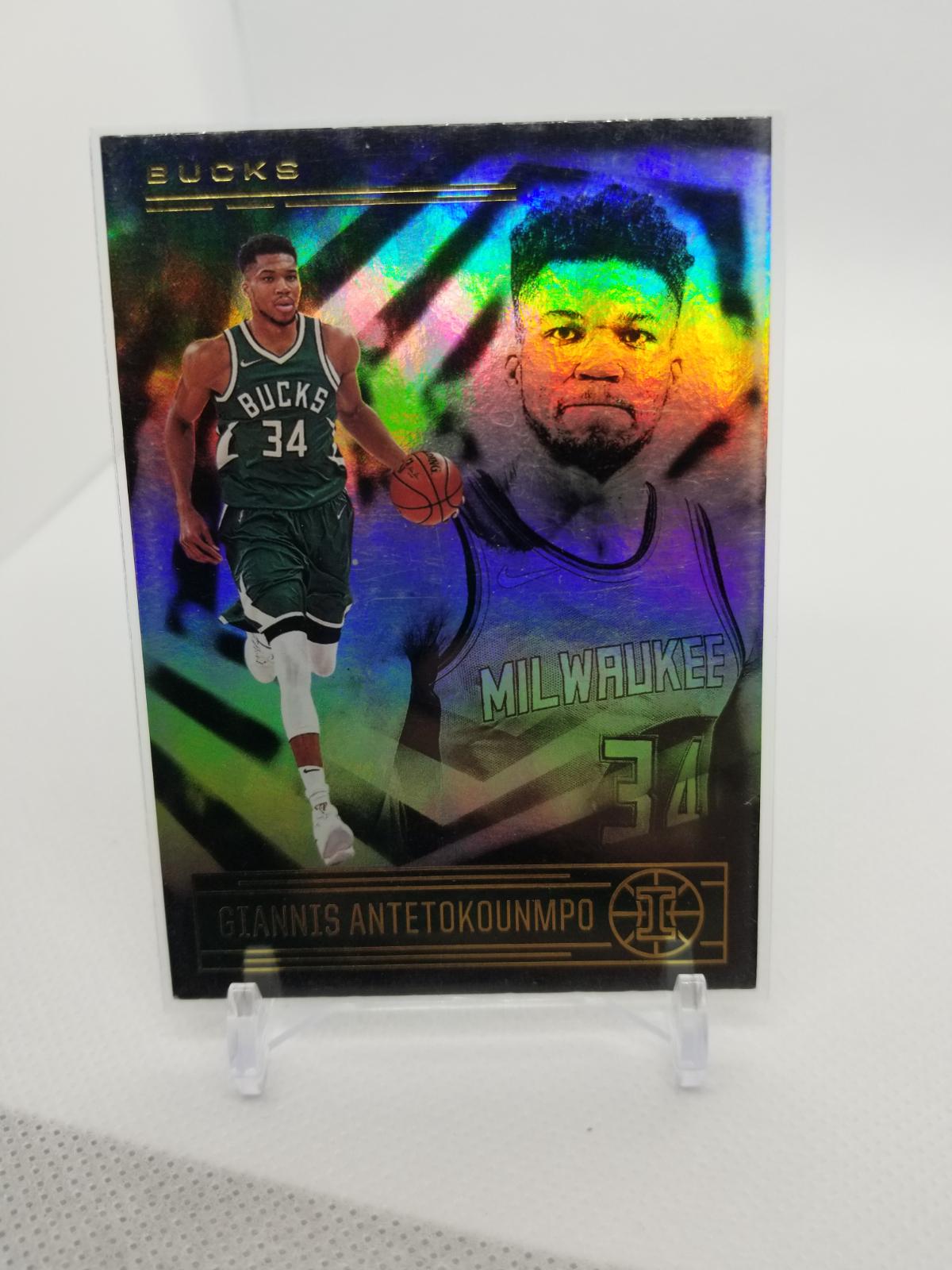 Giannis Antetokounmpo | Ungraded | 2020 Panini Illusions