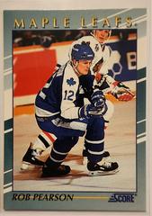 Rob Pearson #18 Hockey Cards 1992 Score Young Superstars Prices