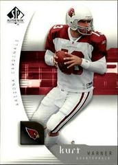 Kurt Warner Football Cards 2005 SP Authentic Prices
