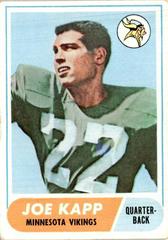 Joe Kapp #159 Football Cards 1968 Topps Prices