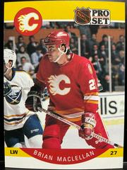 Brian Maclellan #36 Hockey Cards 1990 Pro Set Prices
