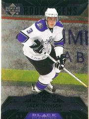 Jack Johnson #190 Hockey Cards 2007 Upper Deck Black Diamond Prices
