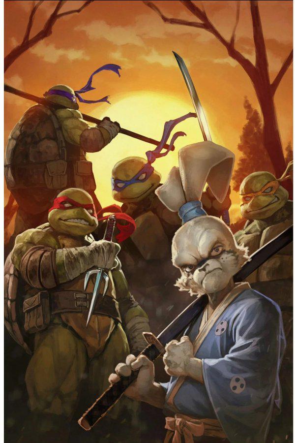 Teenage Mutant Ninja Turtles / Usagi Yojimbo: WhereWhen [Srisuwan] #1 (2023) Comic Books Teenage Mutant Ninja Turtles / Usagi Yojimbo: WhereWhen