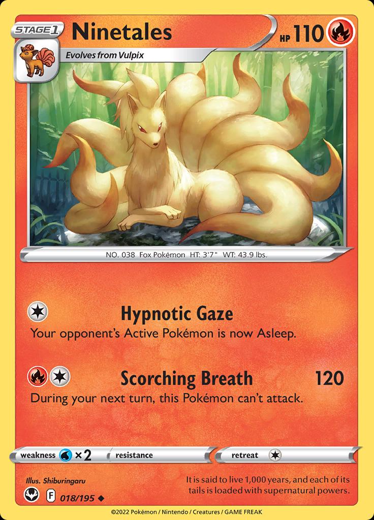 Ninetales 18 Prices Pokemon Silver Tempest Pokemon Cards Ninetales 18 Prices Pokemon Silver Tempest Pokemon Cards